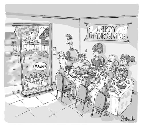 Turkey kids: Thanksgiving.