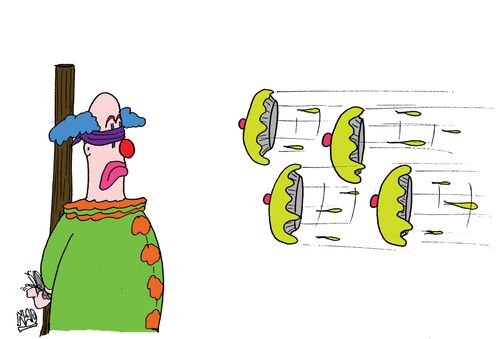 Clown Firing Squad.