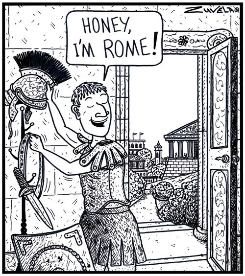 'Honey, I'm Rome!'