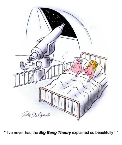 'I've never had the Big Bang Theory explained so beautifully!'