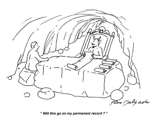 'Will this go on my permanent record?'