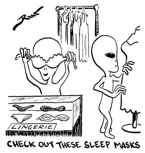 "Check out these sleep masks."