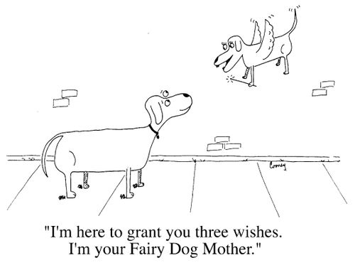 "I'm your Fairy Dog Mother"
