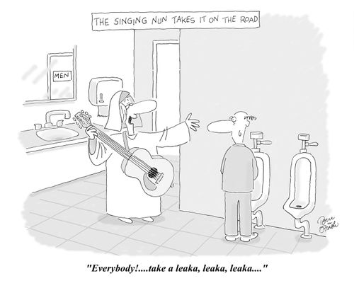 The Singing Nun takes it on the road.