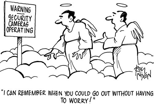 'I can remember when you could go out without having to worry!'