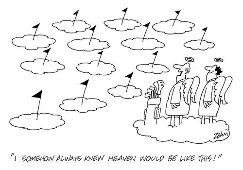 'I somehow always knew heaven would be like this!'