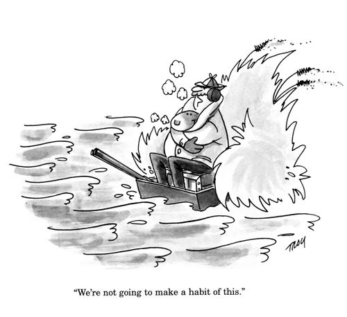 'We're not going to make a habit of this.'