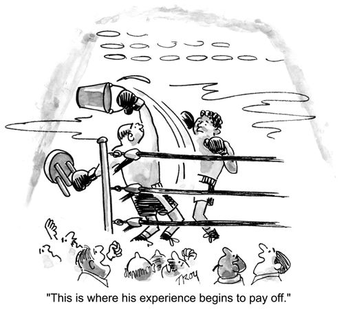 'This is where his experience begins to pay off.'