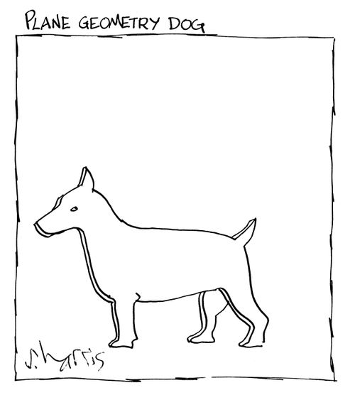 Plane Geometry Dog.