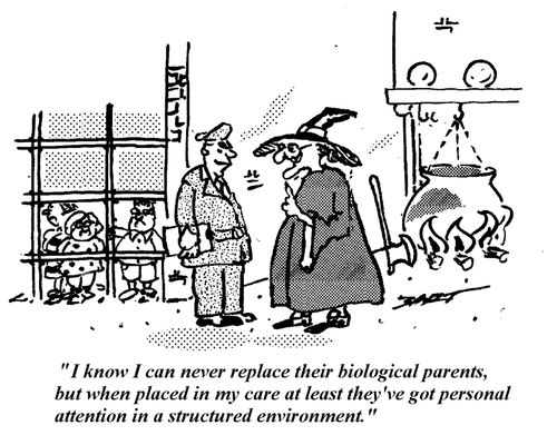 "I know I can never replace their biological parents..."
