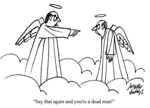 'Say that again and you're a dead man!'
