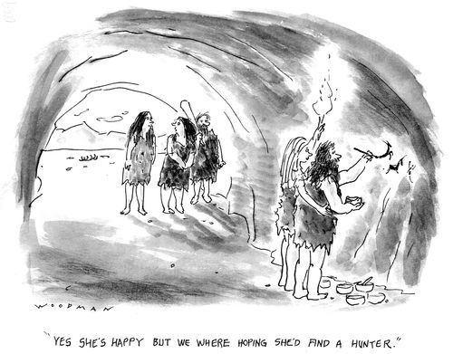 'Yes she's happy, but we were hoping she'd find a hunter.'