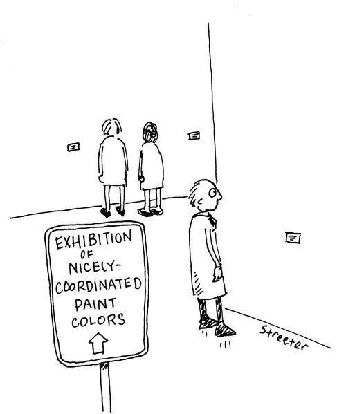 Exhibition of Paint Colors.