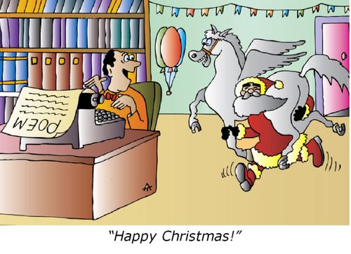 The Poet's Happy Christmas