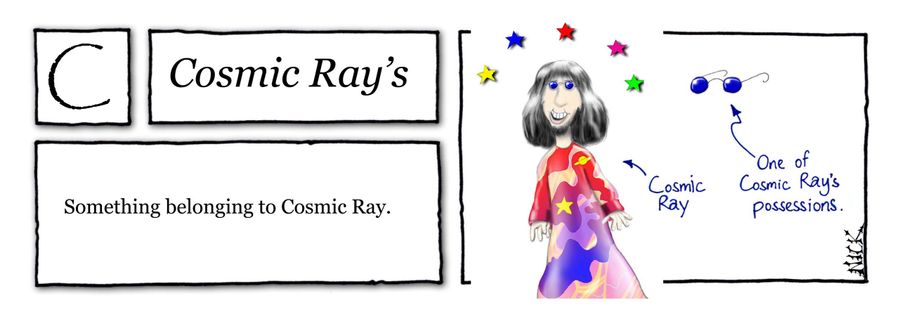 Cosmic Ray's: Something belonging to Cosmic Ray