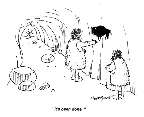 'It's been done.'