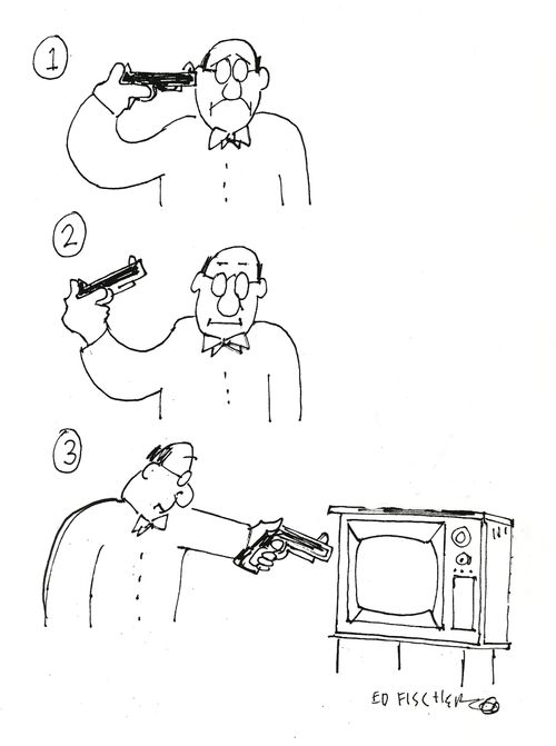 Kill your TV, not yourself.
