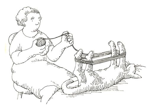 101 uses of a dead cat: knitting