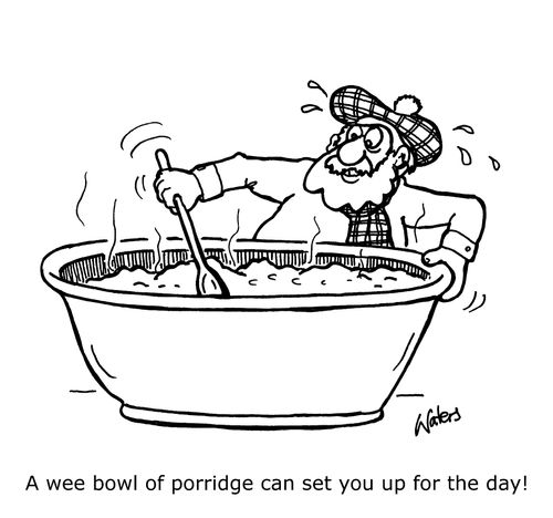'A wee bowl of porridge can set you up for the day!'