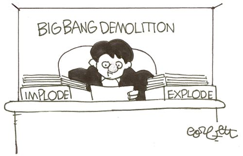 Big B: implode...explode.