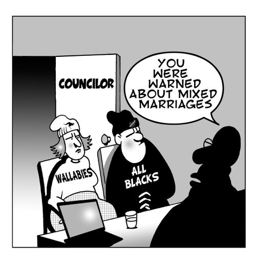 You were warned about mixed marriages.