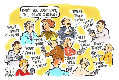'Don't you just love the dawn chorus?'