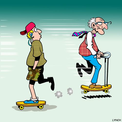 Never too old.