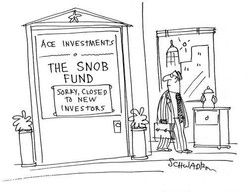 The Snob Fund - Sorry, Closed to New Investors.