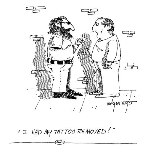 'I had my tattoo removed!'