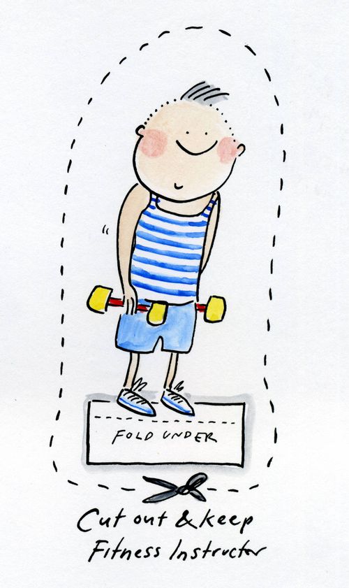 Cut out and keep your own Fitness Instructor.