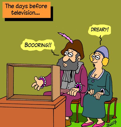 The days before television