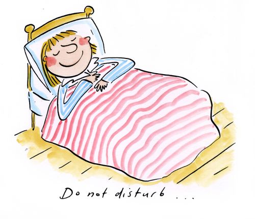Do not disturb...