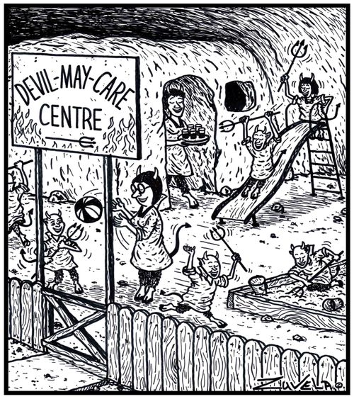 Devil-May-Care Centre.