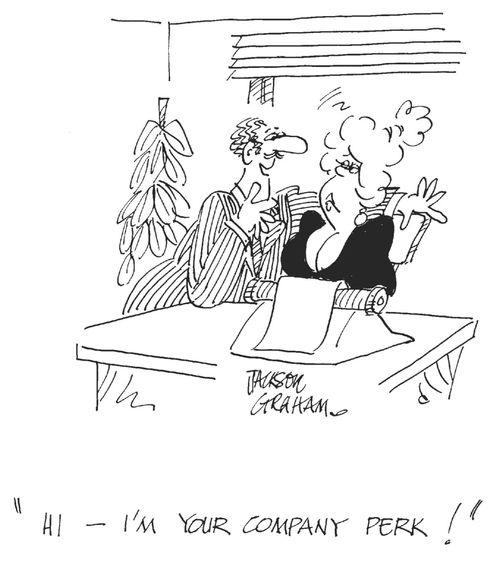 'Hi - I'm your company perk !'