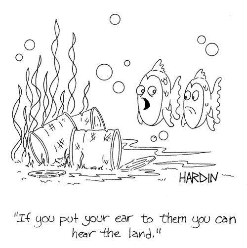 'If you put your ear to them you can hear the land.'