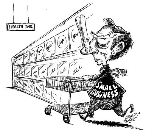 Small businesses 'turning noses up' at having to buy health insurance