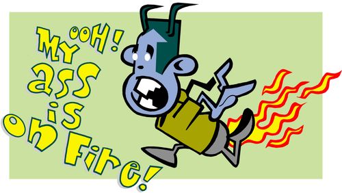 My Ass is on Fire!