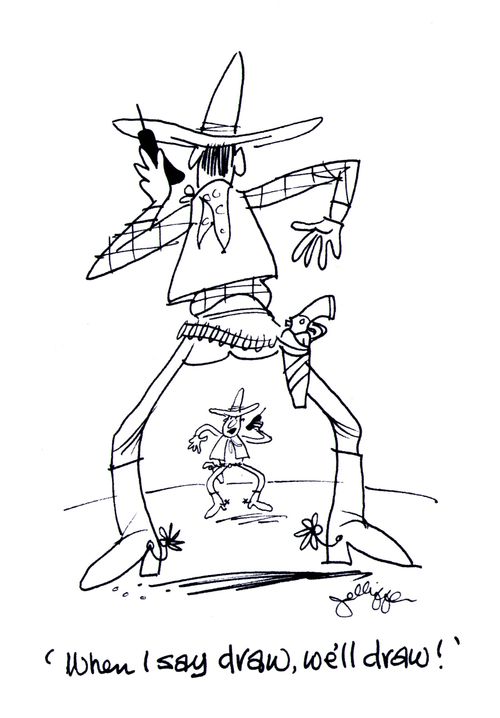'When I say draw, we'll draw!'