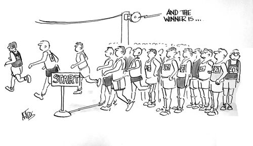 Starting Line.