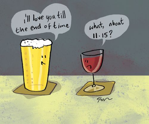 "I'll love you till the end of time."