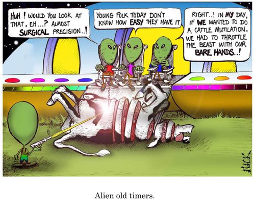 Alien of old timers.