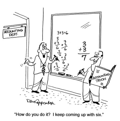 'How do you do it?  I keep coming up with six.'