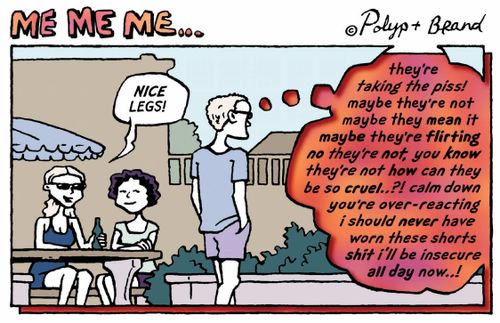 Nice legs!  They're taking the p*ss...maybe they're not. Maybe they mean it...