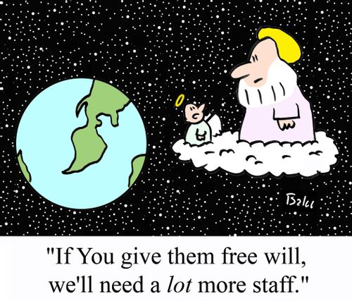 'If You give them free will, we'll need a LOT more staff.'