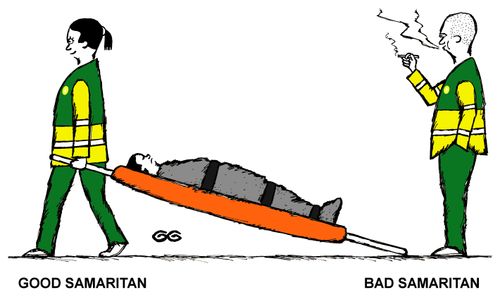 Good Samaritan/Bad Samaritan.