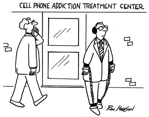 'Cell phone addiction treatment center'