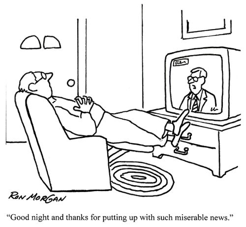 'Good Night and thanks for putting up with such miserable news.'