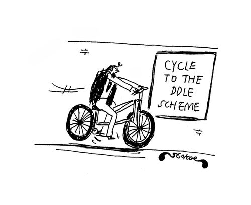 Cycle to the dole scheme.
