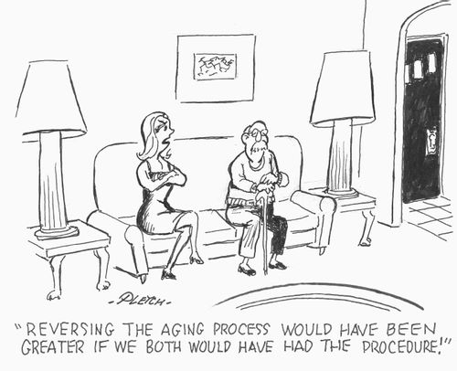 'Reversing the aging process would have been greater if we both would have had the procedure!'