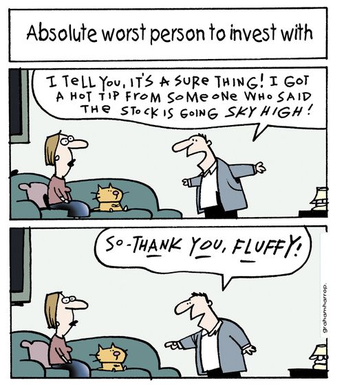 Worst person to invest with...